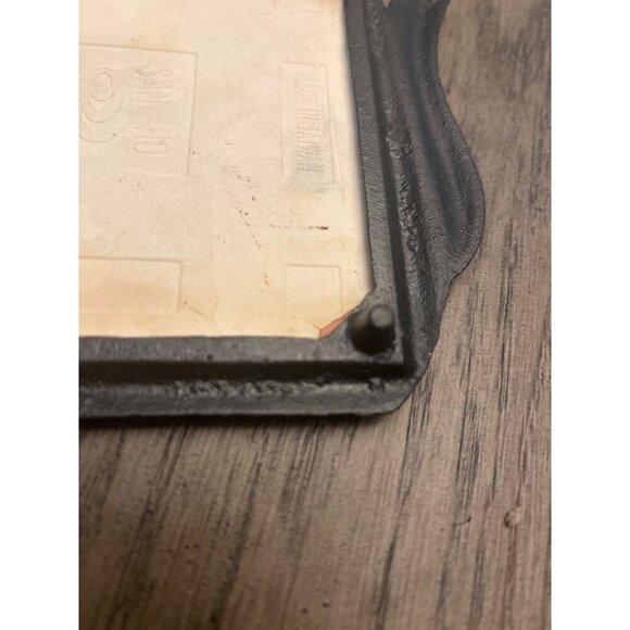 Vintage San Ho Teapot Shaped Cast Iron Trivet With Tile Insert Made In Taiwan - Picture 6 of 8